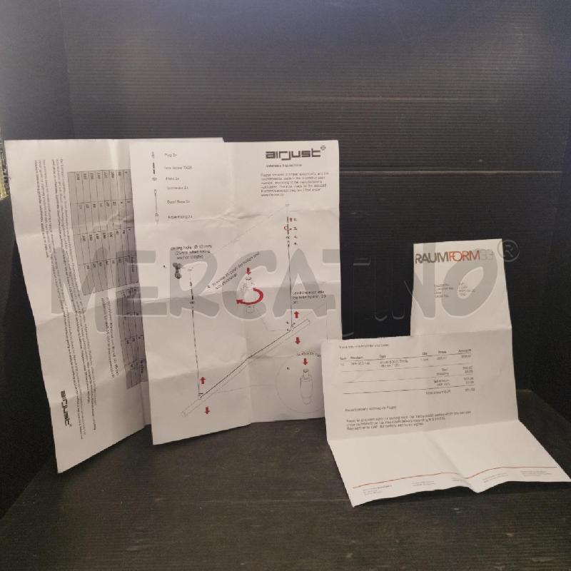 APPENDI ABITI DA SOFFITTO RAUMFORM33 DESIGNE MAI MONTATO | Mercatino dell'Usato Lugo 4