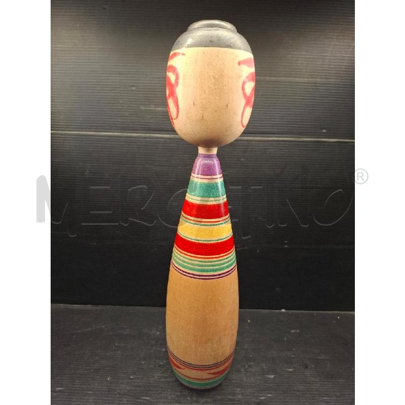 BAMBOLA GIAPPONESE IN LEGNO | Mercatino dell'Usato Lugo 2