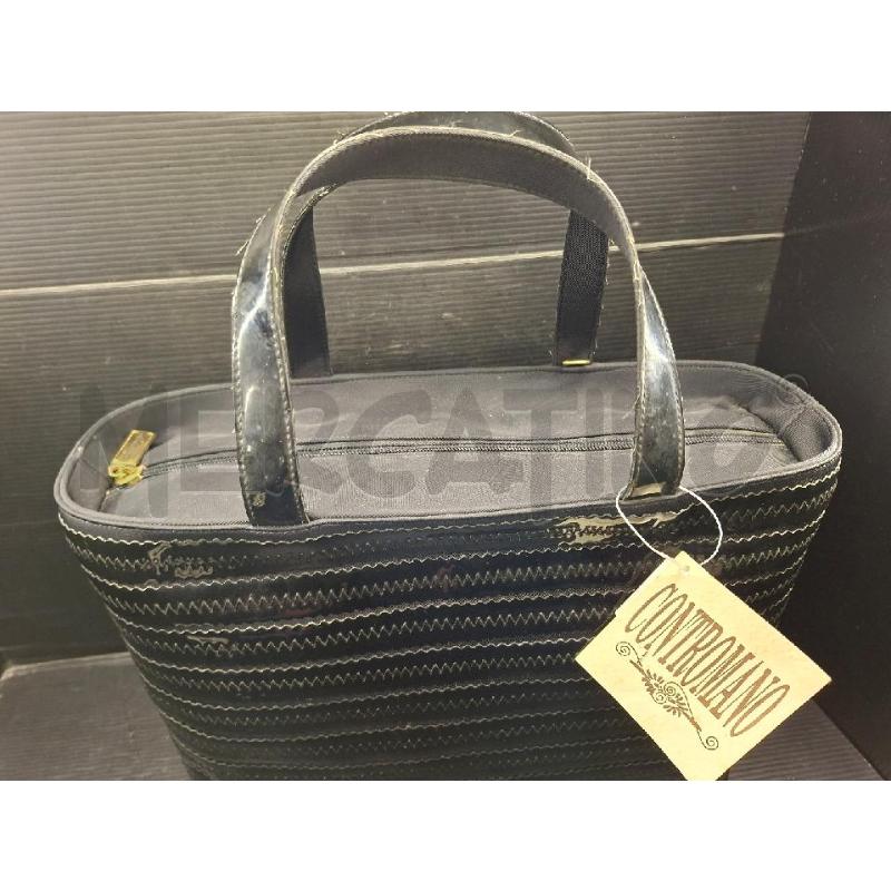 BORSA DONNA CONTROMANO NERA NUOVA  | Mercatino dell'Usato Lugo 2