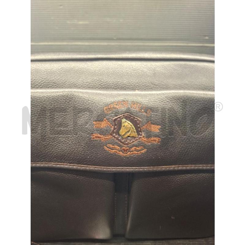 BORSA DONNA GREEN HILLS IN PELLE MARRONE TRACOLLA | Mercatino dell'Usato Lugo 2