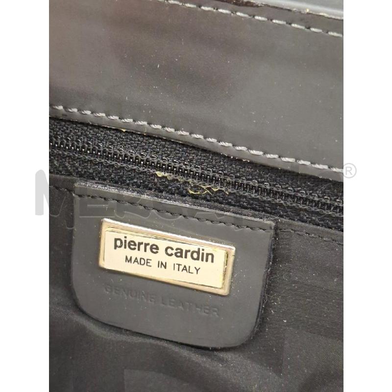 BORSA DONNA PIERRE CARDIN GRIGIA SCURA TRACOLLA | Mercatino dell'Usato Lugo 5