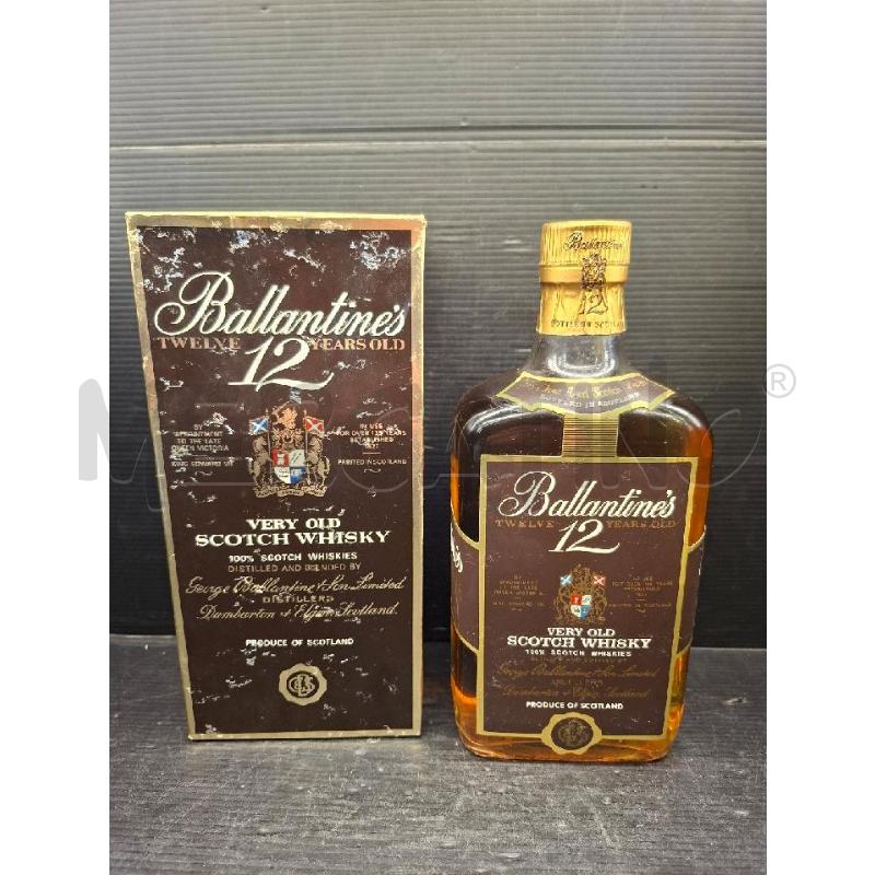 BOTTIGLIA BALLANTINES 12 ANNI SCOTCH WHISKY | Mercatino dell'Usato Lugo 1