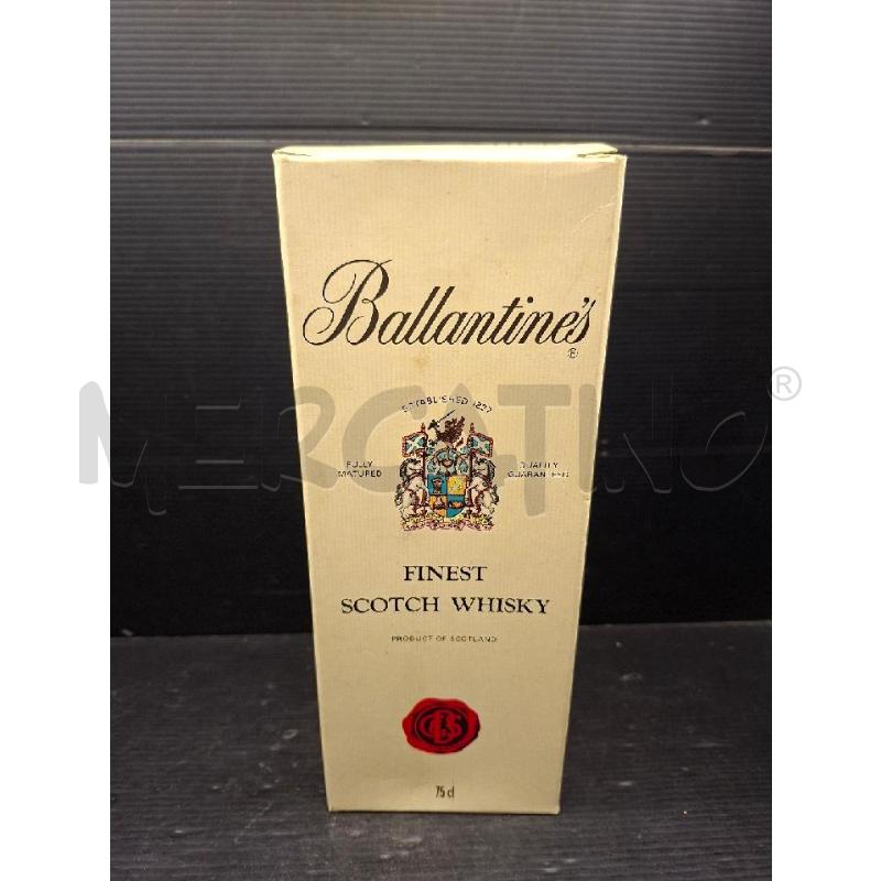 BOTTIGLIA BALLANTINES FINEST SCOTCH WHISKY | Mercatino dell'Usato Lugo 1