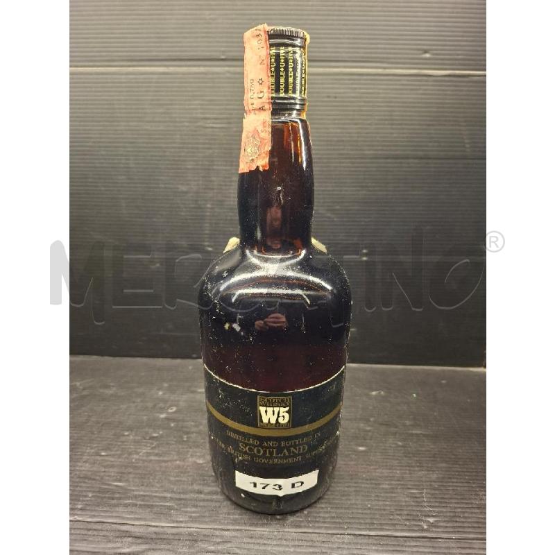 BOTTIGLIA COLLEZIONE SCOTCH WHISKY W5 | Mercatino dell'Usato Lugo 2