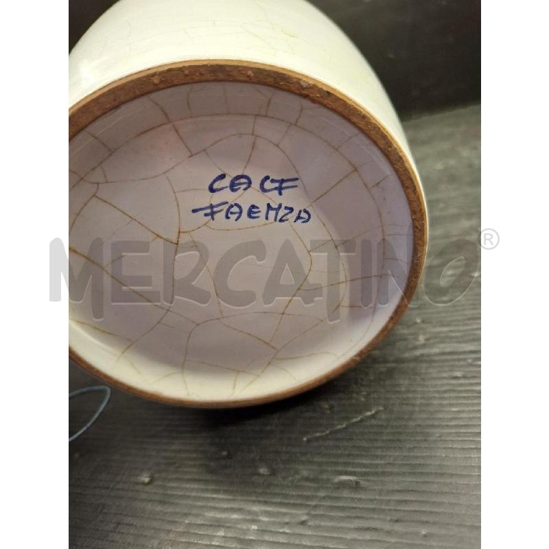 BOTTIGLIONE CERAMICA FAENZA CALBANESCO | Mercatino dell'Usato Lugo 2