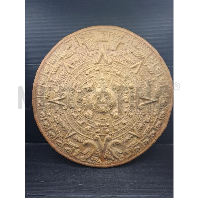CALENDARIO AZTECO IN TERRACOTTA | Mercatino dell'Usato Lugo 1