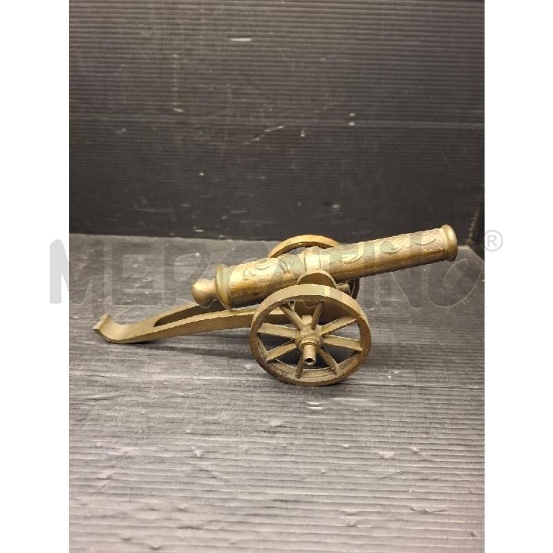CANNONE VECCHIO IN OTTONE | Mercatino dell'Usato Lugo 1