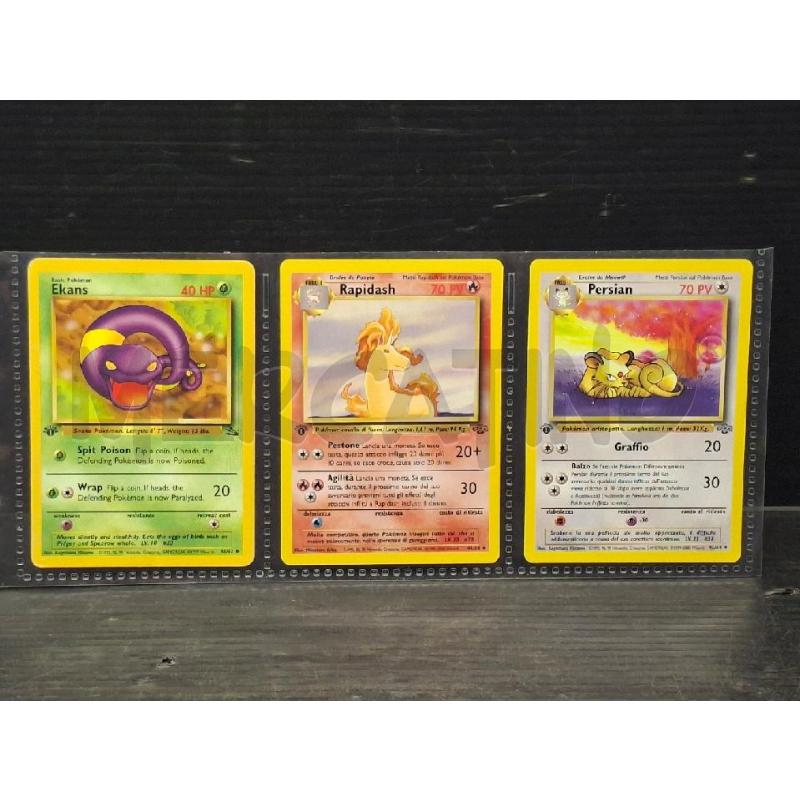 CARTE POKEMON 1 EDIZIONE PZ 3 | Mercatino dell'Usato Lugo 1