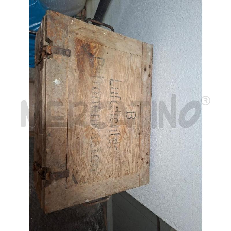 CASSA MILITARE LUFTDICHTER WW2 GERMAN | Mercatino dell'Usato Lugo 1