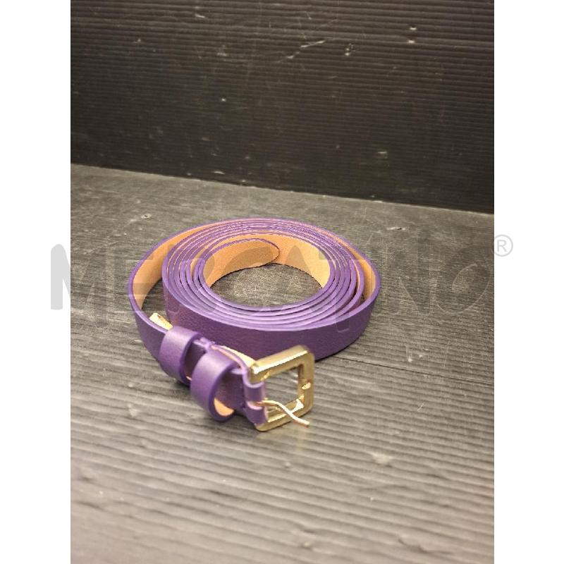CINTURA DONNA MAX MARA VIOLA TG M  | Mercatino dell'Usato Lugo 1