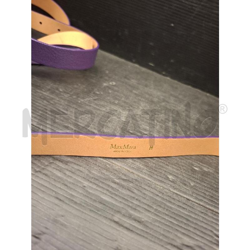 CINTURA DONNA MAX MARA VIOLA TG M  | Mercatino dell'Usato Lugo 2
