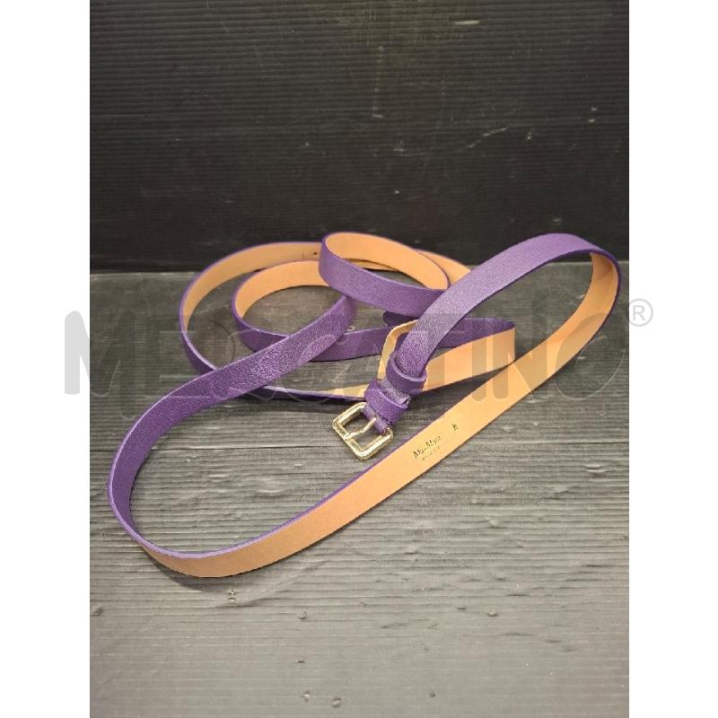 CINTURA DONNA MAX MARA VIOLA TG M  | Mercatino dell'Usato Lugo 3