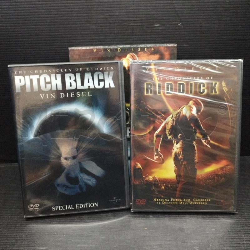 COFANETTO DVD FILM THE CHRONICLES OF RIDDICK PITCH BLACK | Mercatino dell'Usato Lugo 2