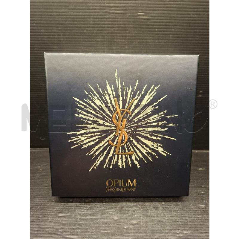 COFANETTO PROFUMO + CREMA OPIUM YVES SAINT LAURENT | Mercatino dell'Usato Lugo 1