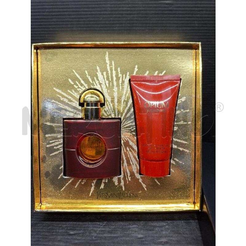 COFANETTO PROFUMO + CREMA OPIUM YVES SAINT LAURENT | Mercatino dell'Usato Lugo 2