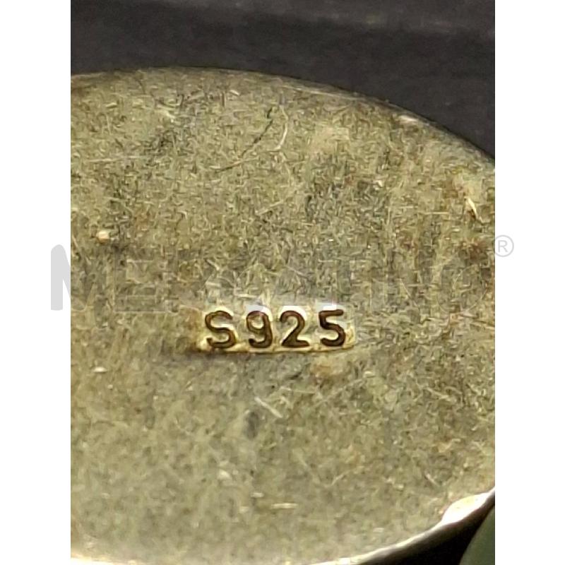 COLLANA PERLE DI AVVENTURINA CHIUSURA ARGENTO | Mercatino dell'Usato Lugo 4
