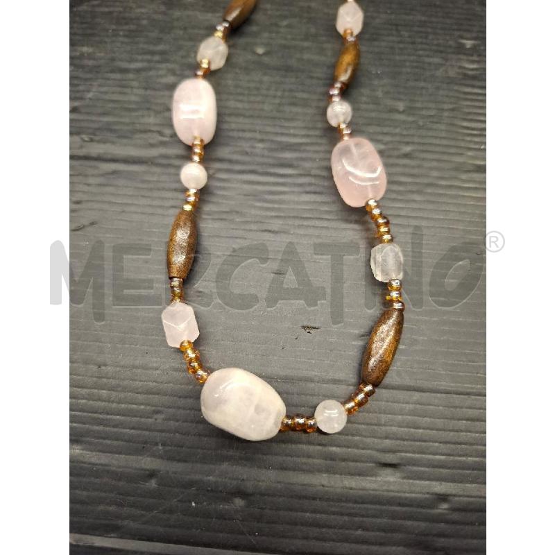 COLLANA PIETRE ROSA | Mercatino dell'Usato Lugo 2