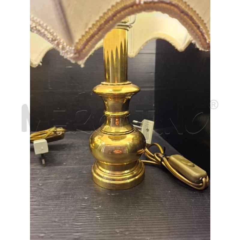 COPPIA LAMPADE IN OTTONE  | Mercatino dell'Usato Lugo 2