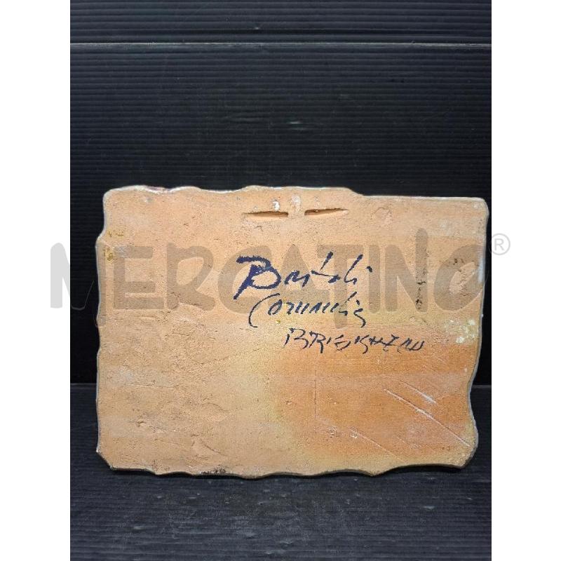 FORMELLA CERAMICA LUGO BARTOLI E CORNACCHIA | Mercatino dell'Usato Lugo 2