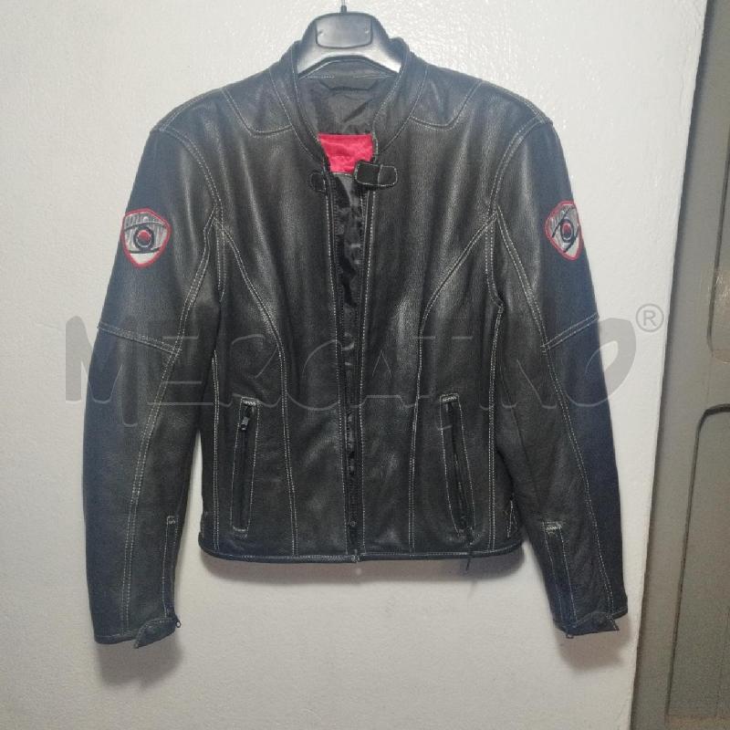 GIACCA DONNA DA MOTO SUOMY IN PELLE NERA | Mercatino dell'Usato Lugo 1