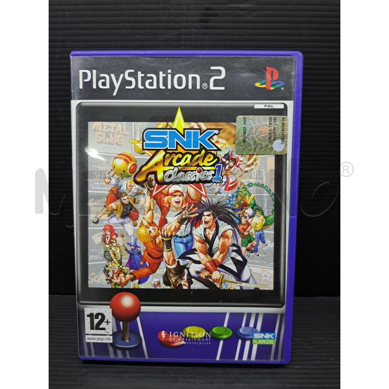 GIOCO PLAYSTATION 2 SNK ARCADE CLASSIC VOLUME 1