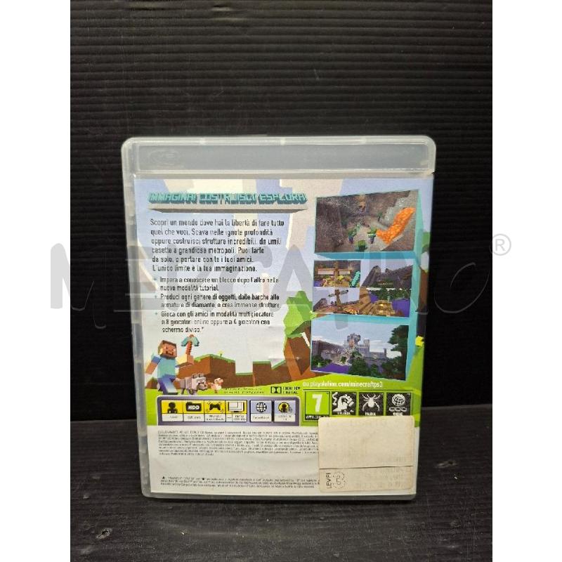 GIOCO PLAYSTATION 3 MINECRAFT | Mercatino dell'Usato Lugo 2
