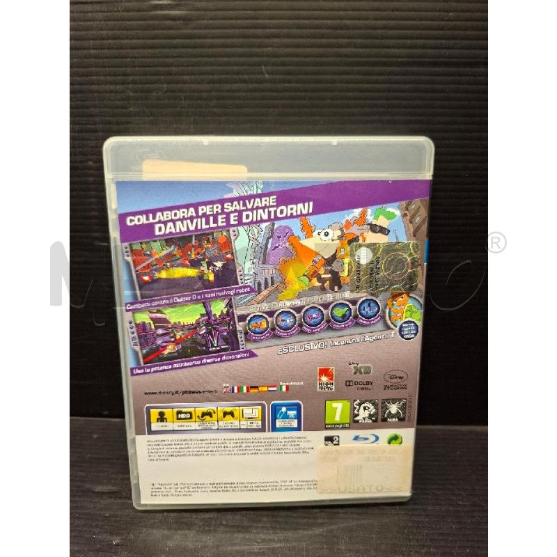 GIOCO PLAYSTATION 3 PHINEAS E FERB SECONDA DIMENSIONE | Mercatino dell'Usato Lugo 2