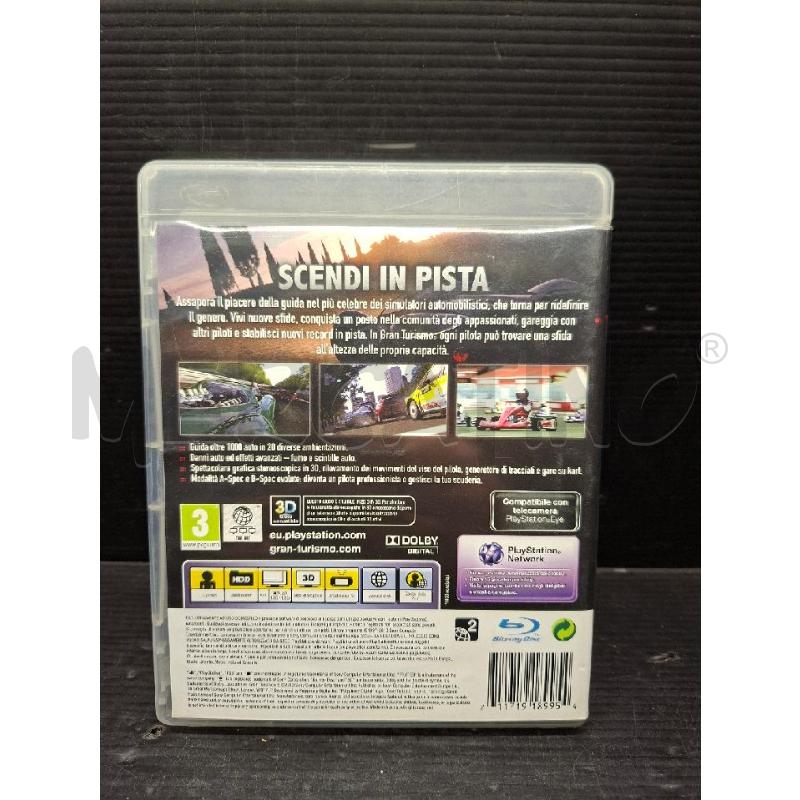 GIOCO PLAYSTATION 3  GRAN TURISMO 5  | Mercatino dell'Usato Lugo 2