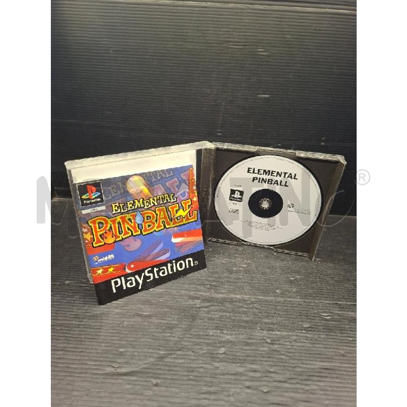 GIOCO PS1 ELEMENTAL PINBALL | Mercatino dell'Usato Lugo 3
