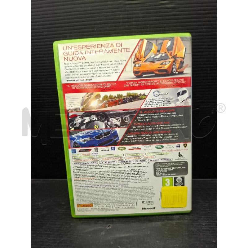 GIOCO XBOX 360 FORZA MOTORSPORT 4 | Mercatino dell'Usato Lugo 2