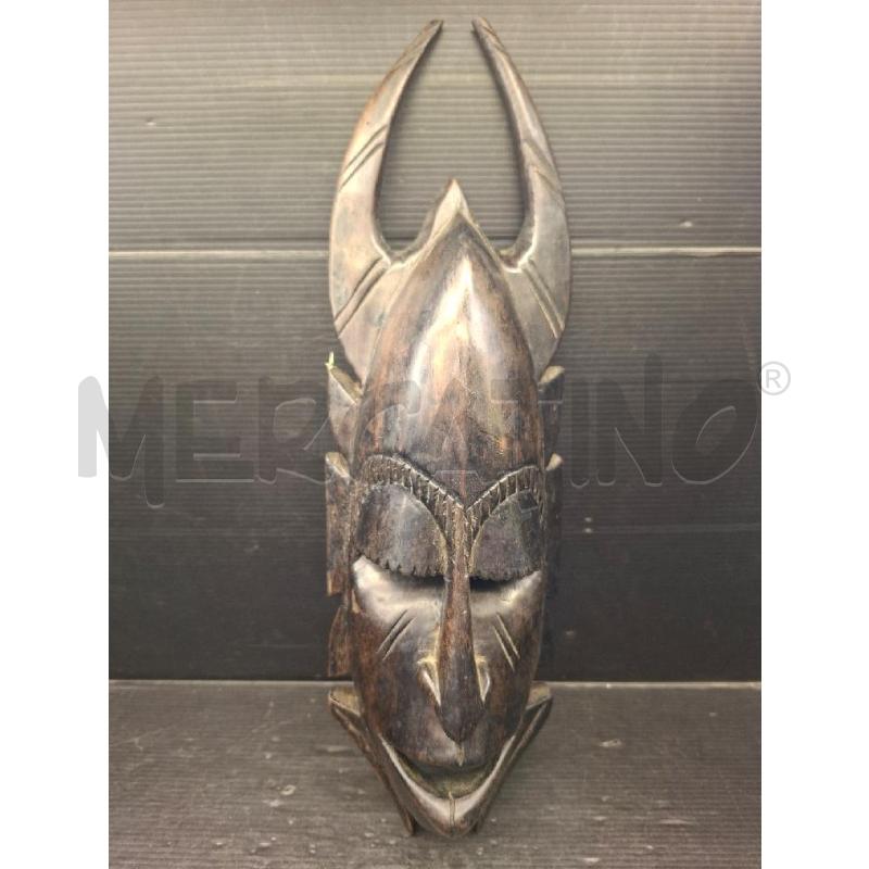 MASCHERA IN LEGNO ETNICA | Mercatino dell'Usato Lugo 1