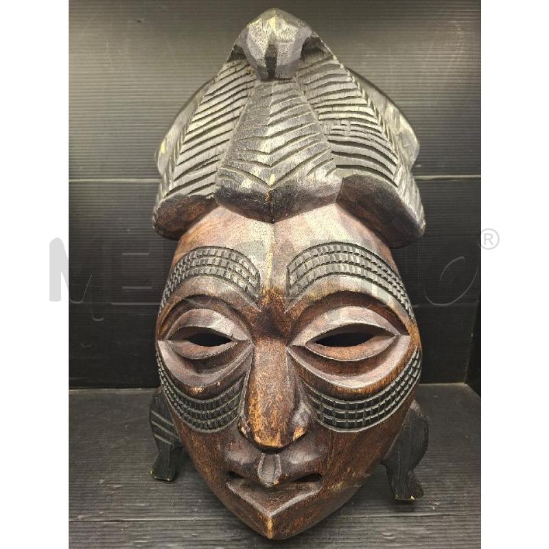 MASCHERA LEGNO ETNICA | Mercatino dell'Usato Lugo 1