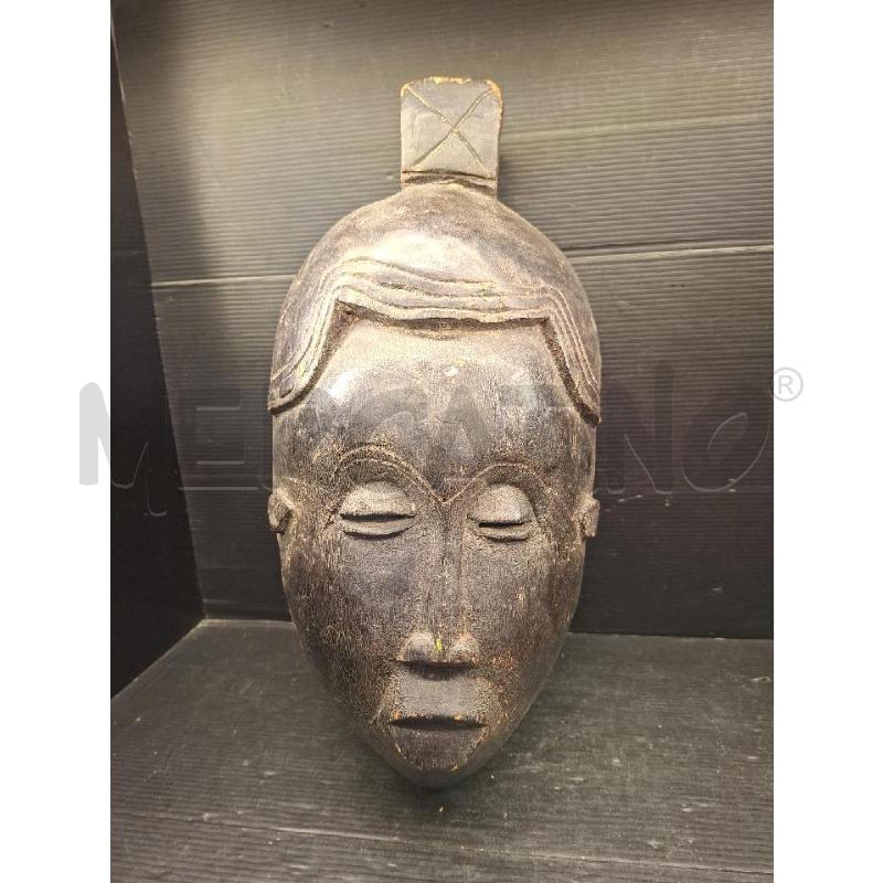MASCHERA VECCHIA LEGNO ETNICA | Mercatino dell'Usato Lugo 1