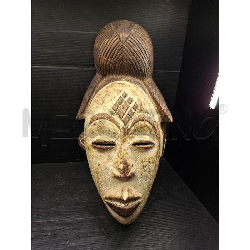 MASCHERA VECCHIA PUNU AFRICANA | Mercatino dell'Usato Lugo 1