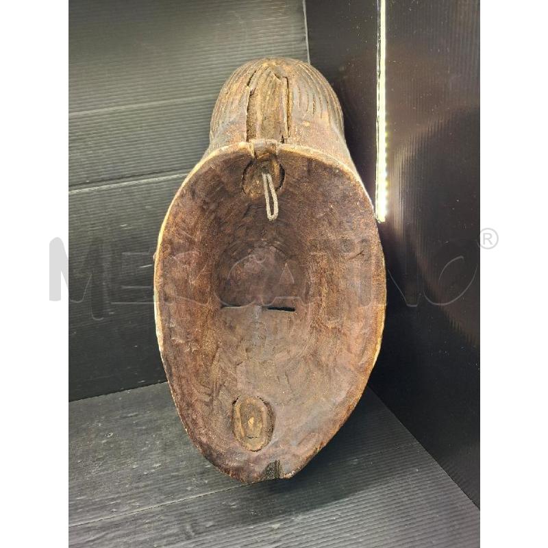 MASCHERA VECCHIA PUNU AFRICANA | Mercatino dell'Usato Lugo 2