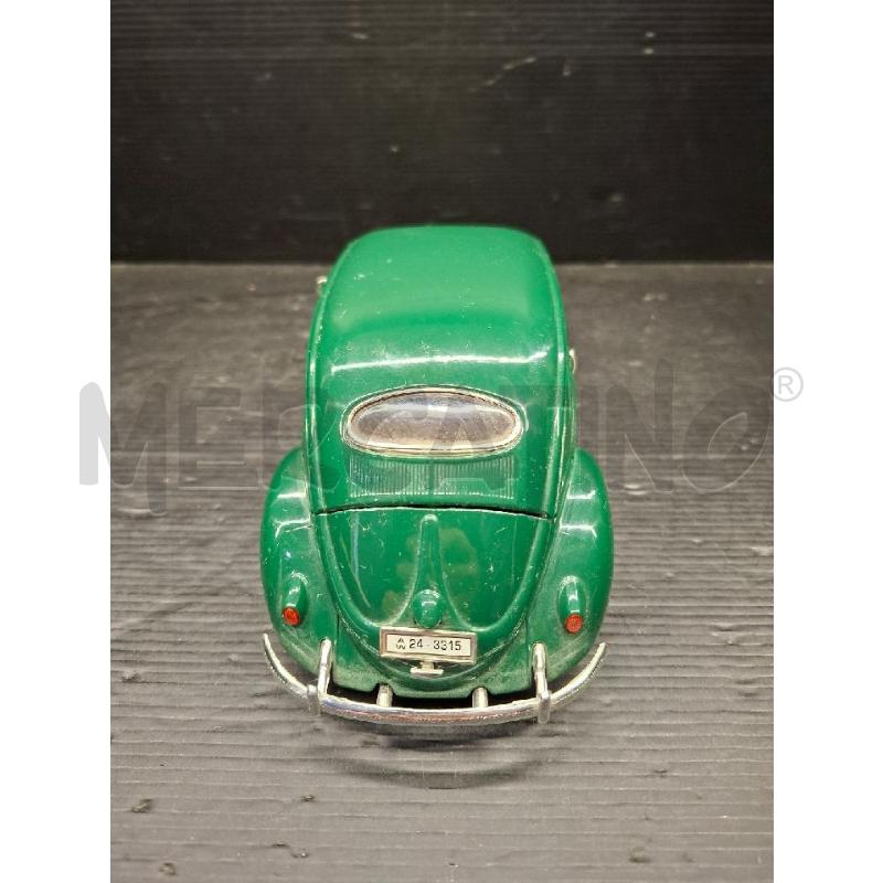 MODELLINO AUTO MAGGIOLINO BURAGO BEETLE 1955 SCALA 1/18 | Mercatino dell'Usato Lugo 3