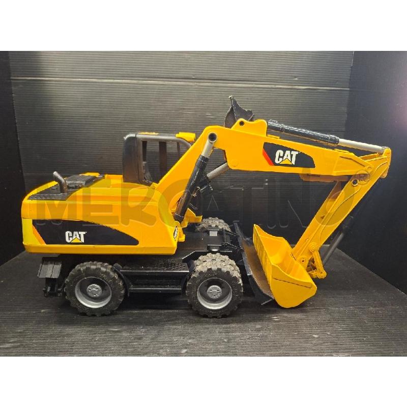 MODELLINO BRUDER CATERPILLAR ESCAVATORE GOMMATO 1517/01 | Mercatino dell'Usato Lugo 1