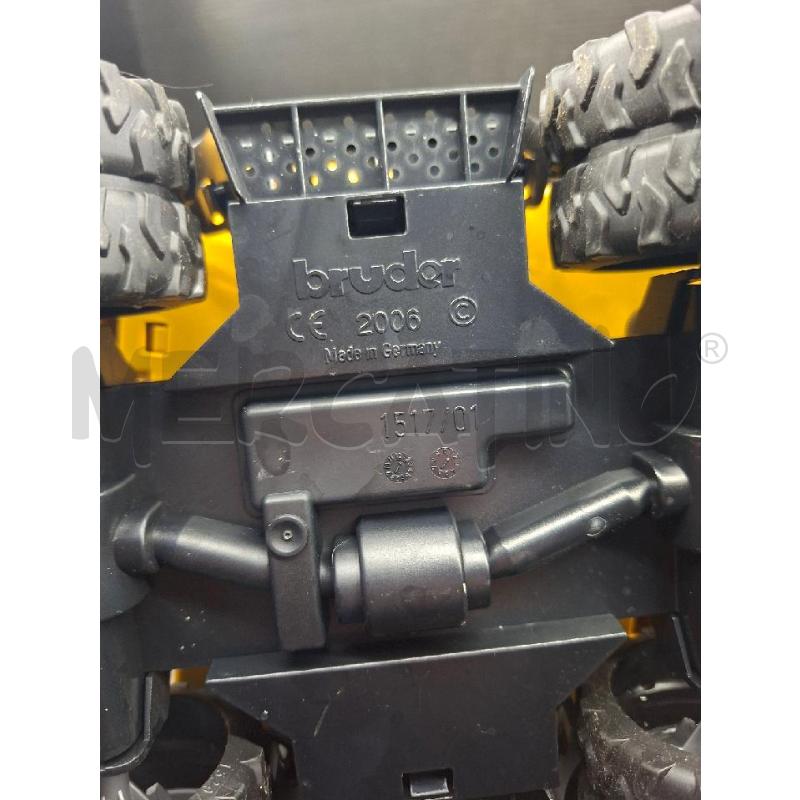 MODELLINO BRUDER CATERPILLAR GOMMATO 1517/01 | Mercatino dell'Usato Lugo 4