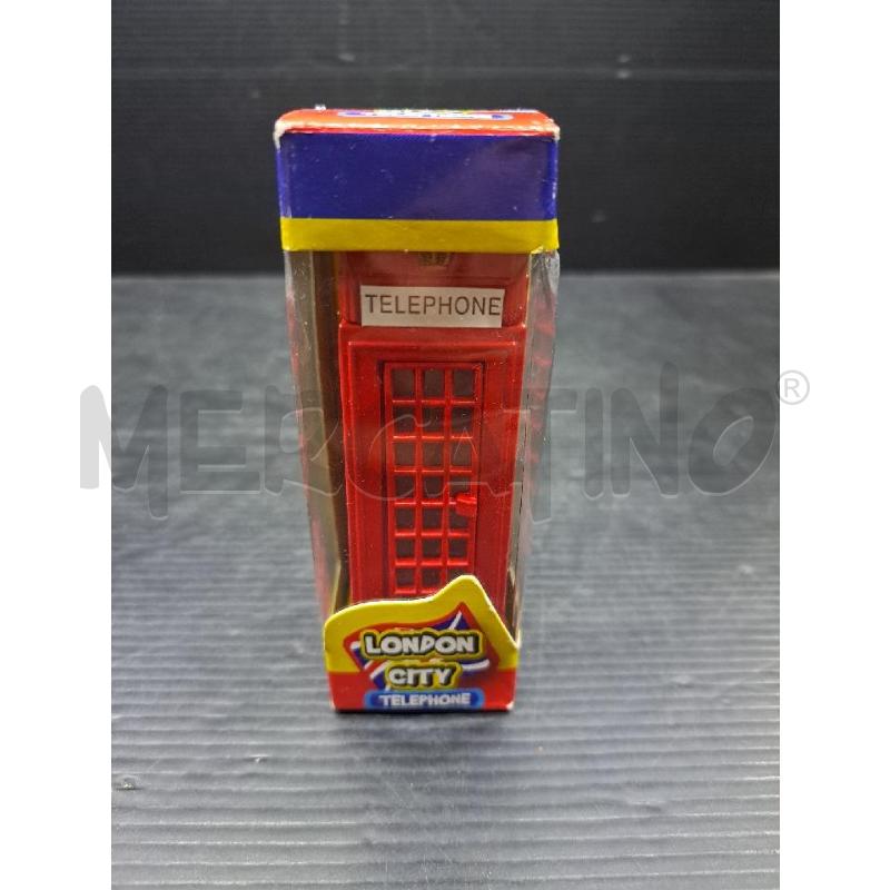 MODELLINO CABINA TELEFONICA LONDON CITY | Mercatino dell'Usato Lugo 1