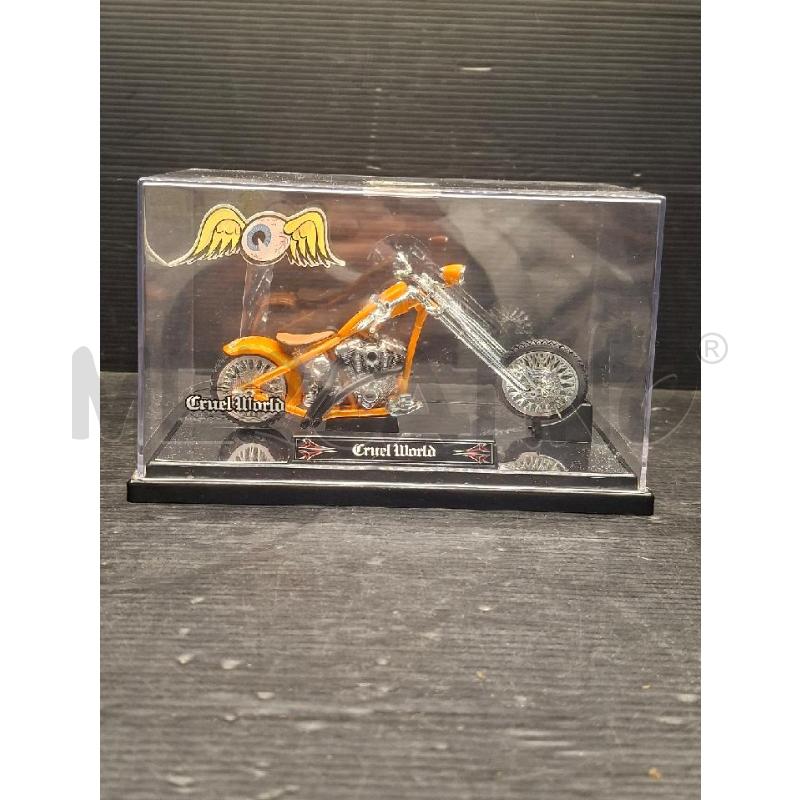 MODELLINO MOTO CRUEL WORLD  VON DUTCH KUSTOM  | Mercatino dell'Usato Lugo 1