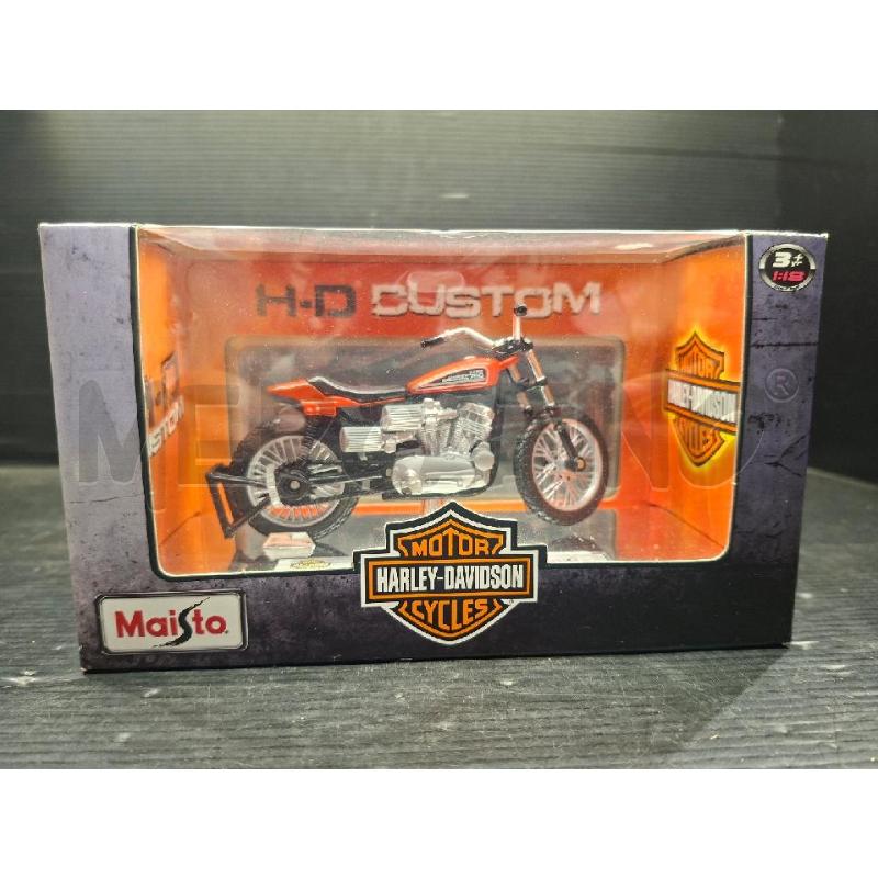 MODELLINO MOTO HARLEY DAVIDSON 1972 XR750 RACING BIKE MAISTO | Mercatino dell'Usato Lugo 1