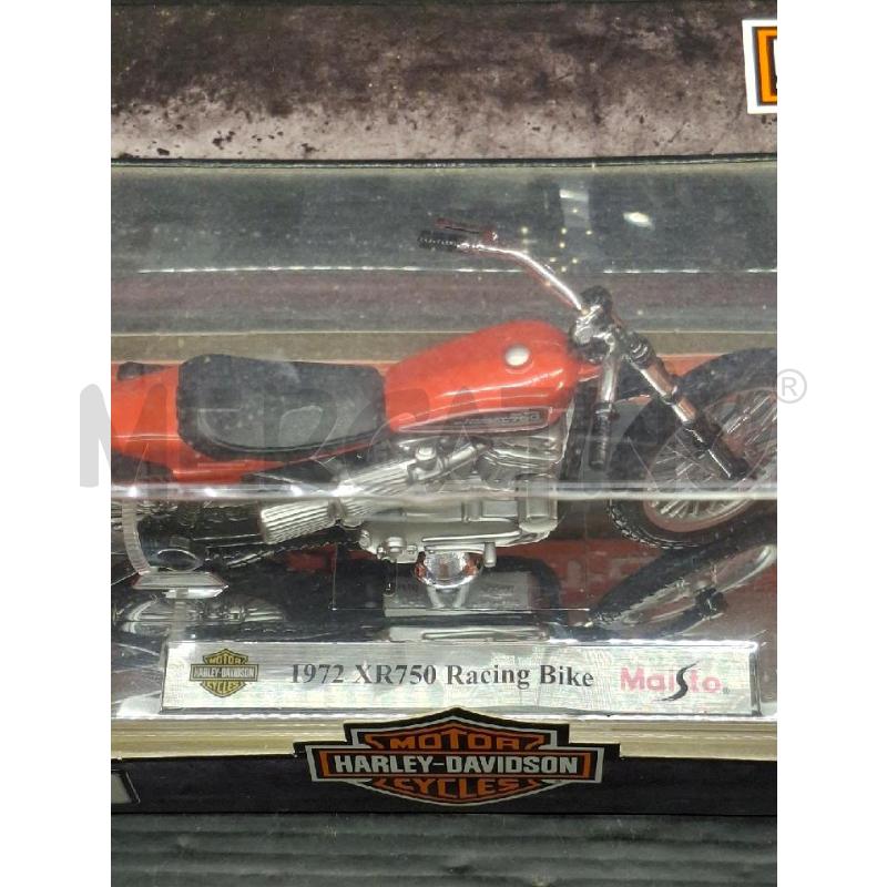 MODELLINO MOTO HARLEY DAVIDSON 1972 XR750 RACING BIKE MAISTO | Mercatino dell'Usato Lugo 2