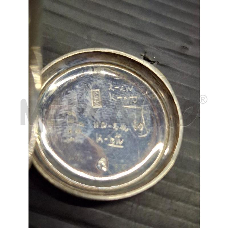 OROLOGIO DA TASCHINO WENGIA IN ARGENTO FINE 800 PRIMI 900 FUNZIONANTE | Mercatino dell'Usato Lugo 3