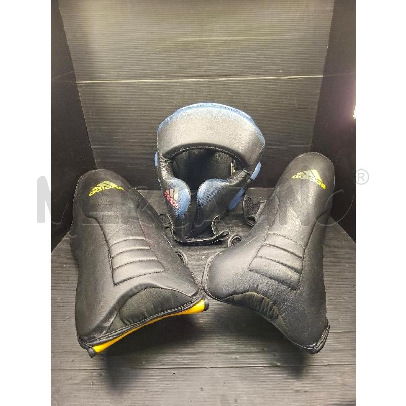PARA STINCHI + CASCHETTO ADIDAS KICK BOXE | Mercatino dell'Usato Lugo 1
