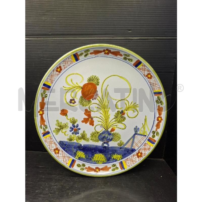 PIATTO CERAMICA DI FAENZA | Mercatino dell'Usato Lugo 1