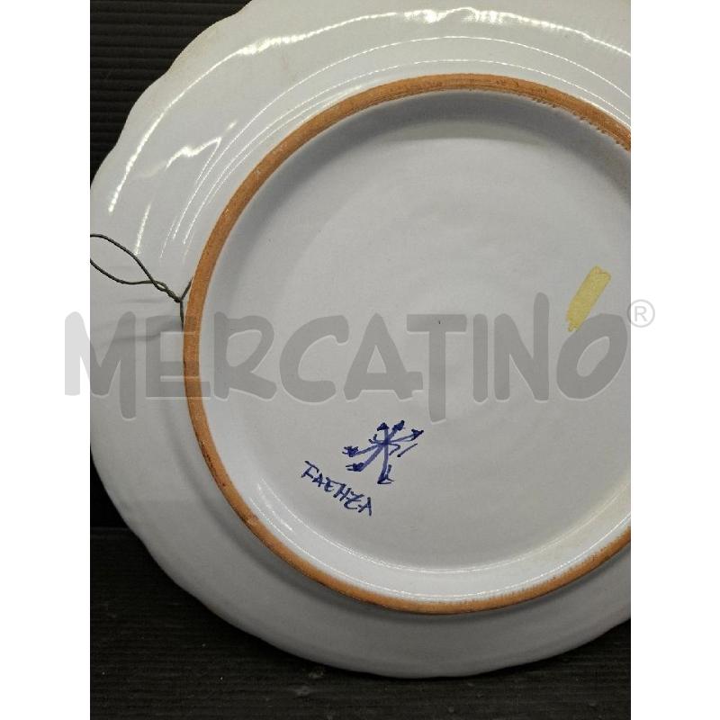 PIATTO CERAMICA FAENZA | Mercatino dell'Usato Lugo 2