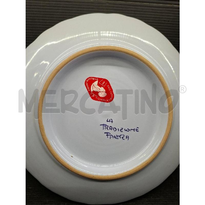 PIATTO CERAMICA FAENZA | Mercatino dell'Usato Lugo 2