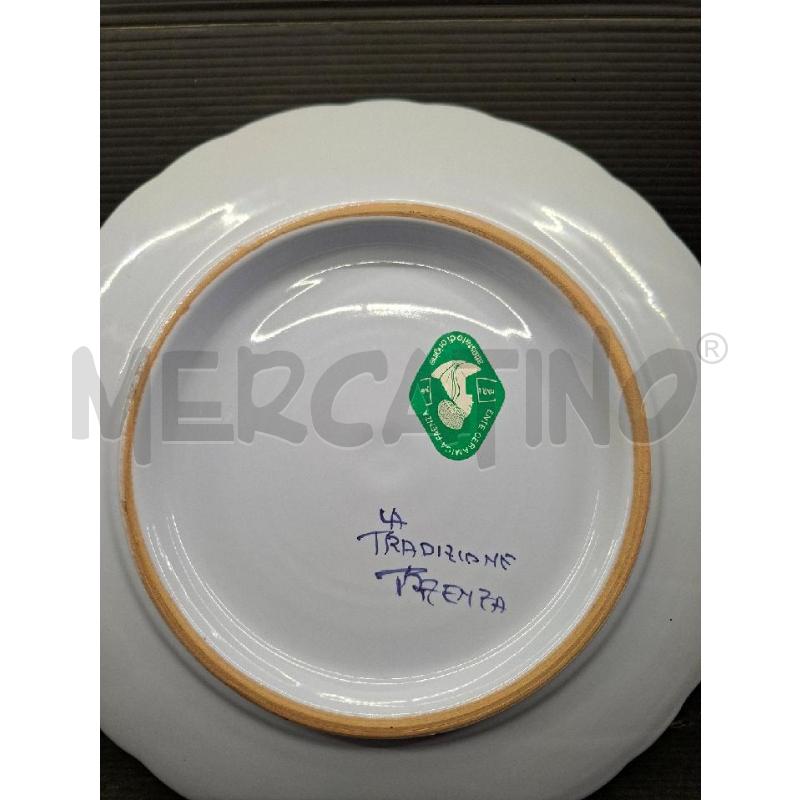 PIATTO CERAMICA FAENZA | Mercatino dell'Usato Lugo 2