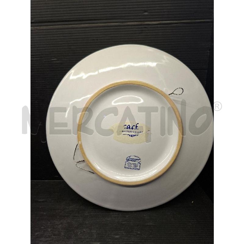 PIATTO CERAMICA FAENZA GALLO | Mercatino dell'Usato Lugo 2