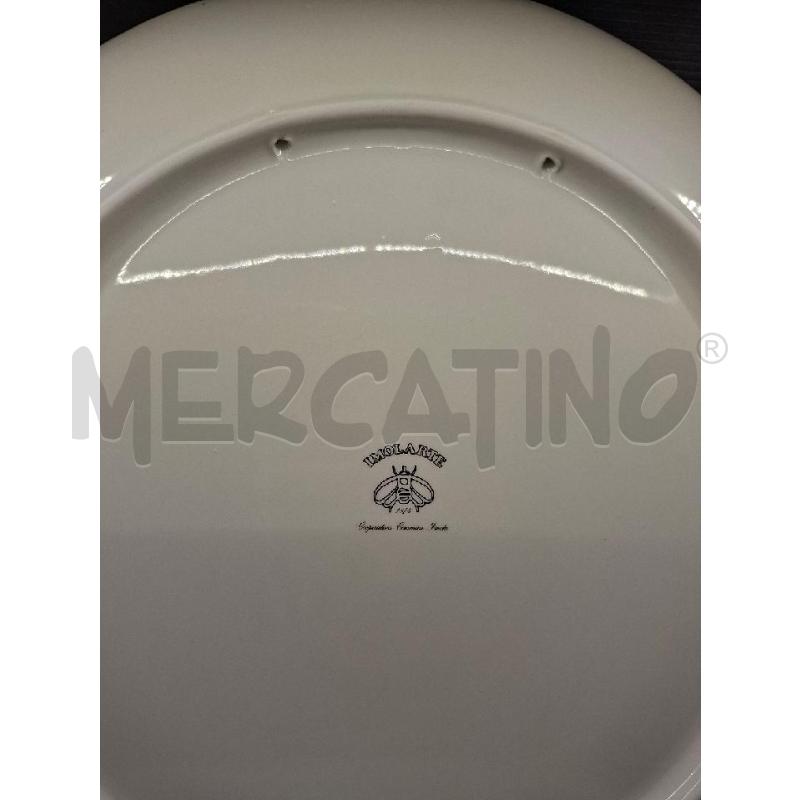 PIATTO CERAMICA IMOLA ARTE ANNI 70 | Mercatino dell'Usato Lugo 4
